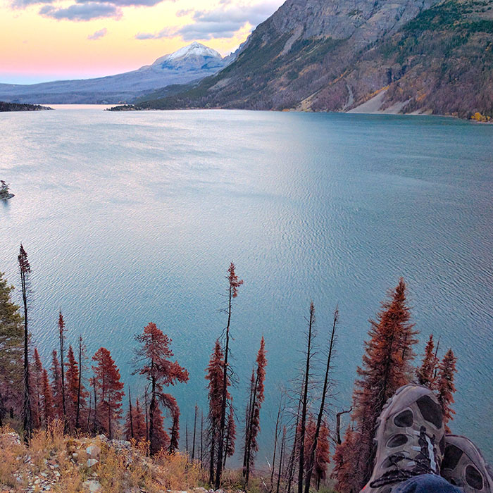 Saint Mary Lake, Glacier National Park, Montanta USA