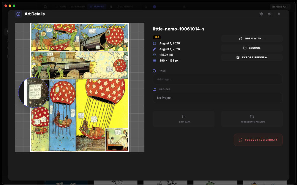 web site screenshot