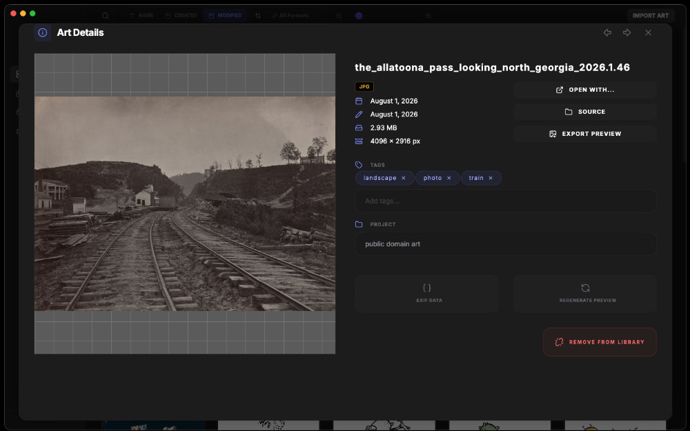 web site screenshot