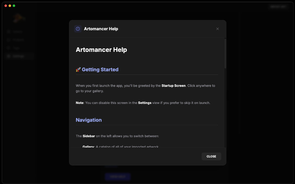web site screenshot
